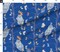 Various Fabrics by the Yard or Fat Quarter Woodland Owls Night Forest Fall Leaves Owl Trees Blue Woods Nature Birds Large Scale Custom Printed Fabric by Spoonflower